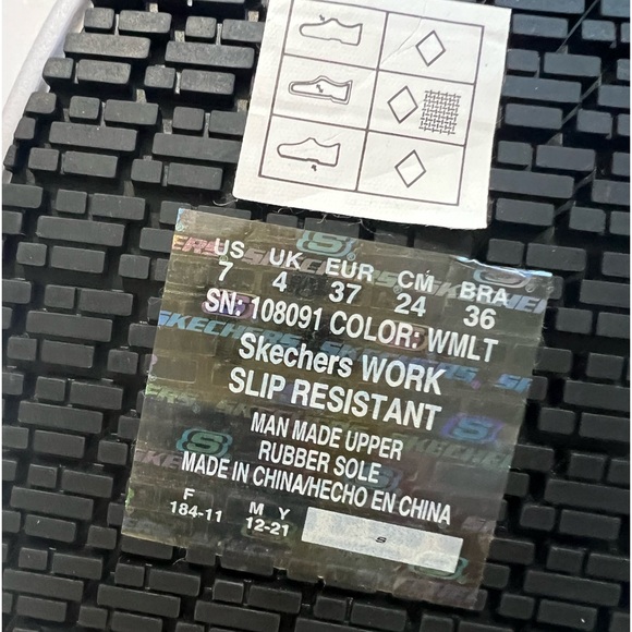 NWT Skechers Work x DC - ArchFit Superman Clogs  SZ-7 - Picture 13 of 13